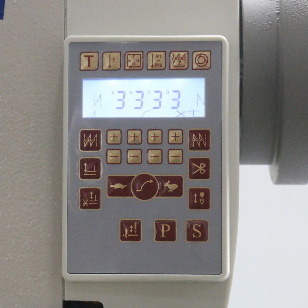 Computerized Direct Frive Double Needle Roller Sewing Machine