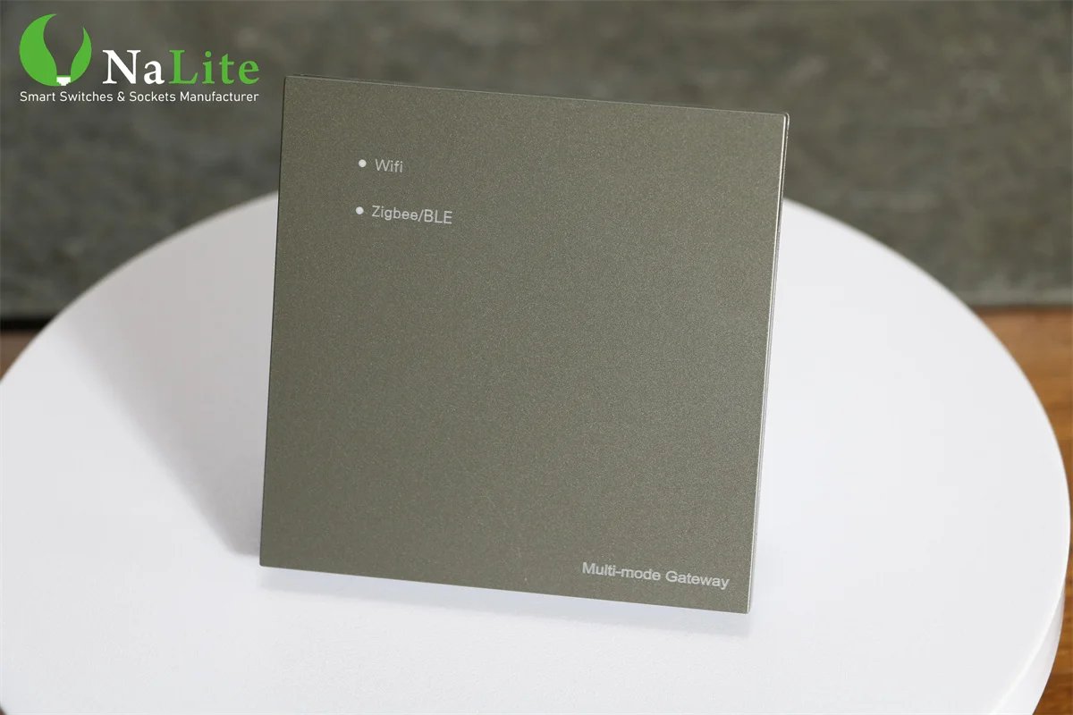 Smart Control with Luxury Glass PC Stainless Steel Panel