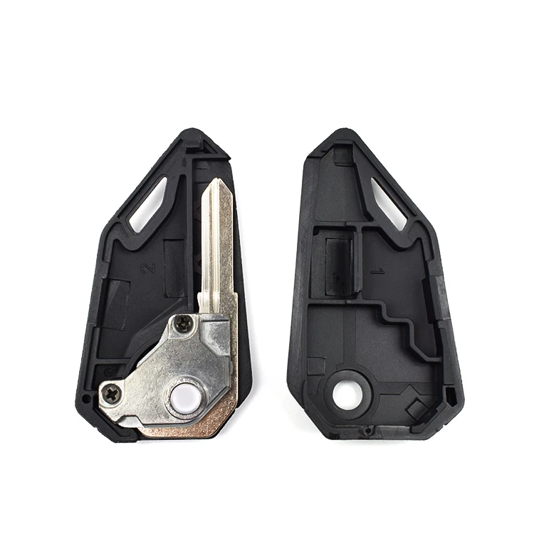 Universal Fob Motorcycle Key Shell Slot Foldable Blank Folding Keys Motorcycle Flip Key for Motorbike
