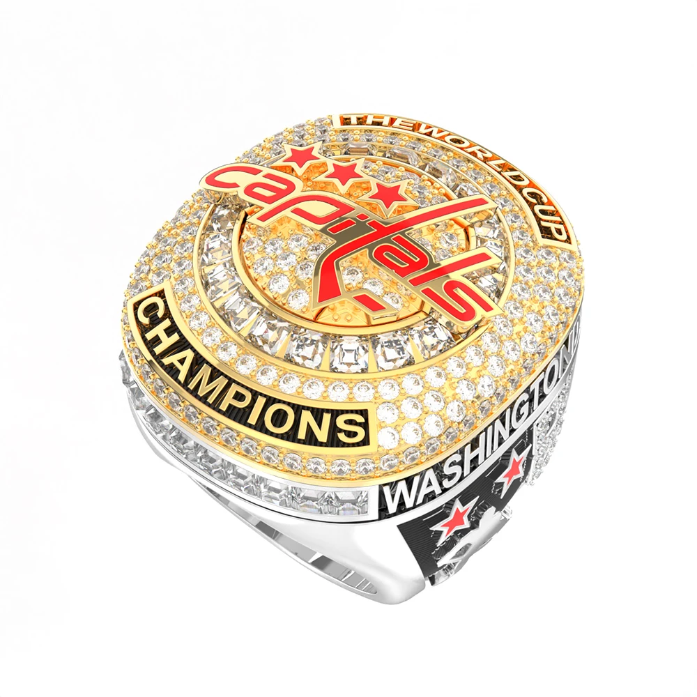 Yiwu Factory Wholesale Cheap Custom Football Championship Rings Custom Ring High Quality Champions Ring