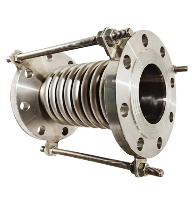 Jiufu Steam Air Flanged Ends Compensator Ss304 Metal Flexible Expansion Joints Bellow