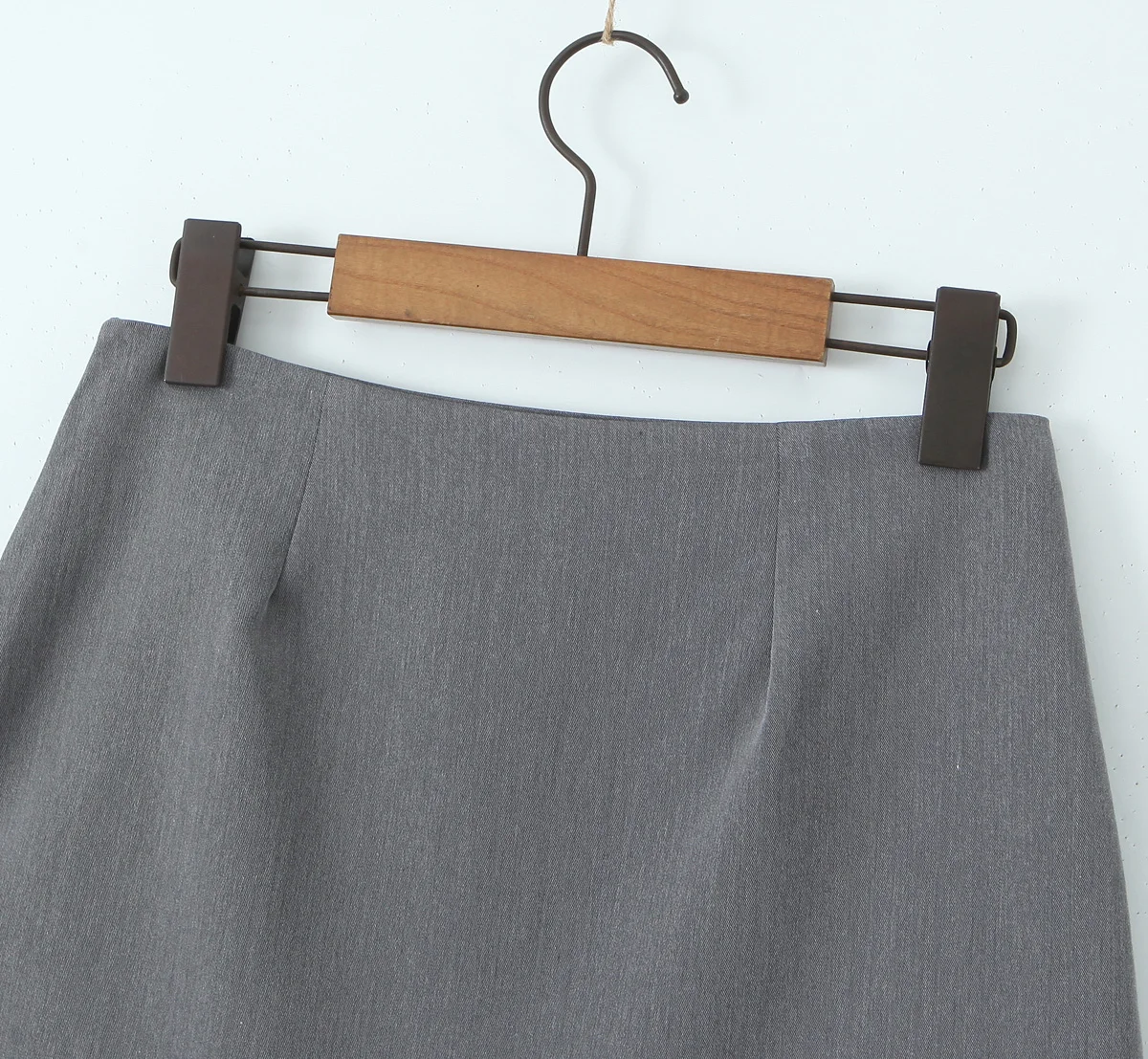 Shop Our Grey Cotton Mini Wrap Skirts - Sexy & Stylish