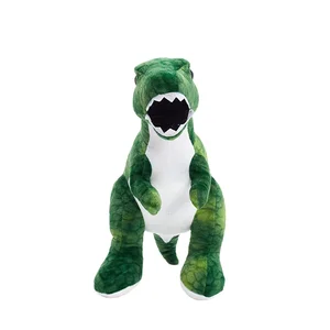Realistic T-Rex Dinosaur Plush Toy Soft Birthday Gifts for Kids Real Life Tyrannosaurus Rex Stuffed Animal PP Cotton Filling