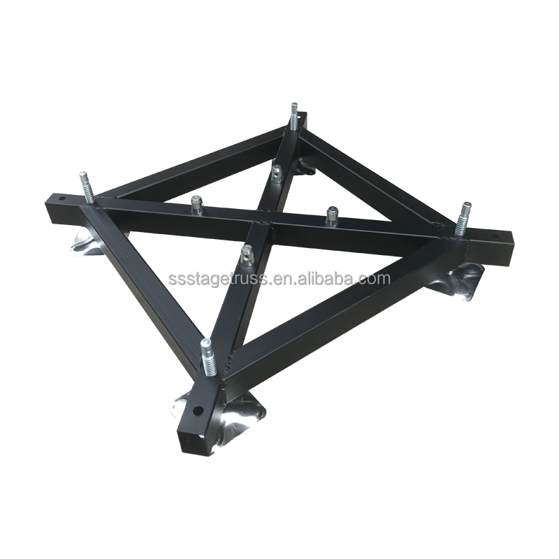 product iron base truss base plate for truss structure-2