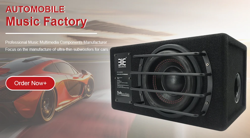 Qmf-war Wolf Ii Rectangular Car Subwoofer Tweeter 150w Bass Audio Car ...