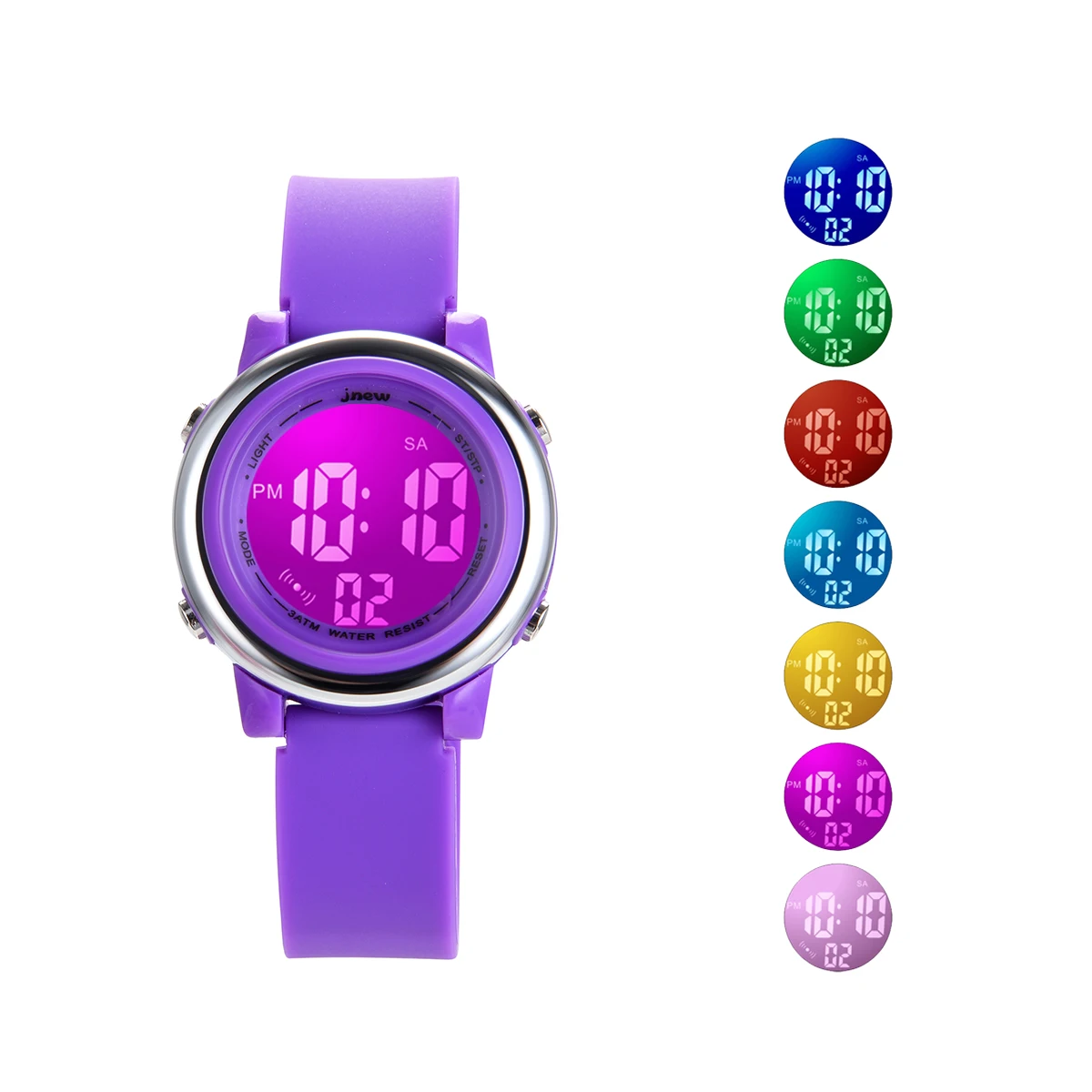 Children's digital waterproof discount watch