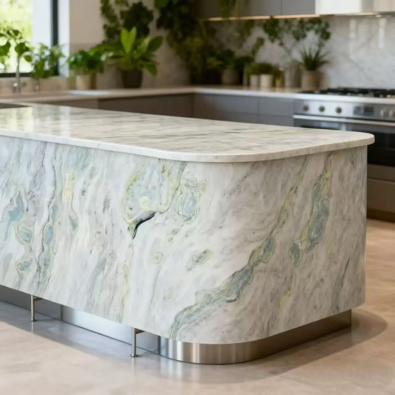 Natural White Grey Marble Slabs Custom Size Polished Honed Wall Floor Countertop Factory OEM ODM Wholesale supplier