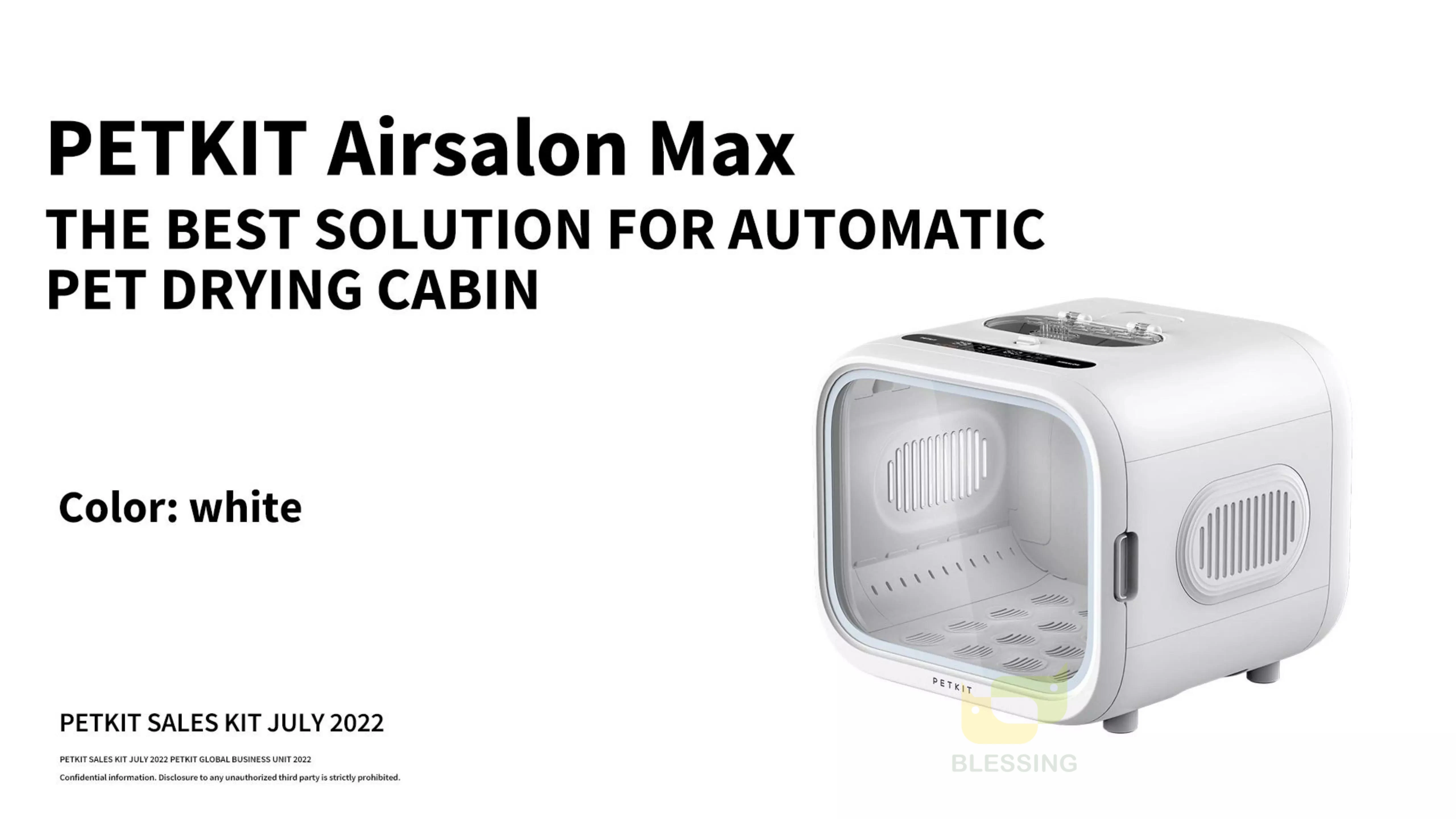 Petkit Airsalon Max Automatic Pet Drying Cabin Cat Dryer Box Smart