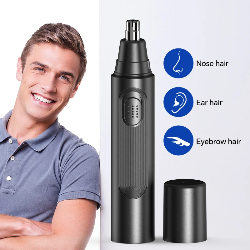 Durable Rechargeable Portable Four-in-One Nose Hair Trimmer Set Electric Push Shear for Home Salon RV Use Made Quality Plastic manufacture