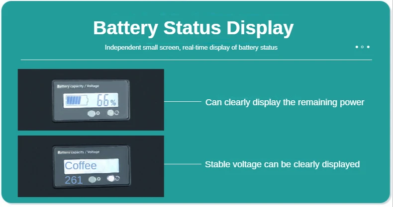 For Commercial Outdoor Signage High Quality Battery Supply Smart Lcd ...