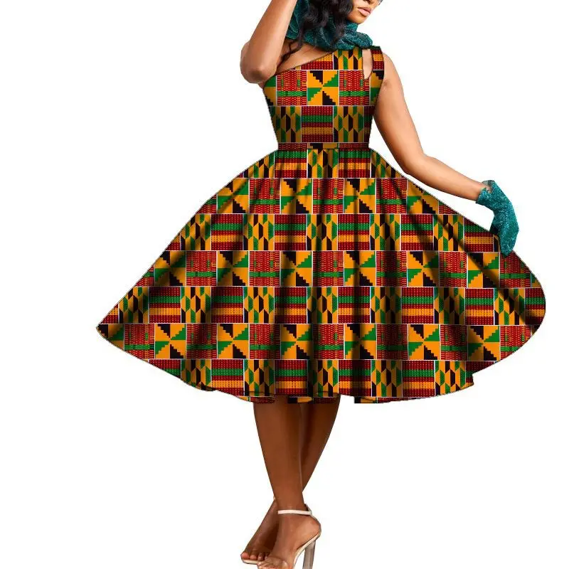 African Ethnic Women's Dress Long Skirt Ankara Long Dress Women's Dress ...