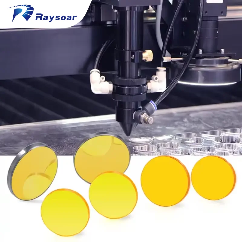 Raysoar CO2 Focusing Lens Lens Men 1.5"Dia/5.0"FL/0.29 ET 088114 097517 Co2 Machine Mirror for Trumf Laser Cutting Machine