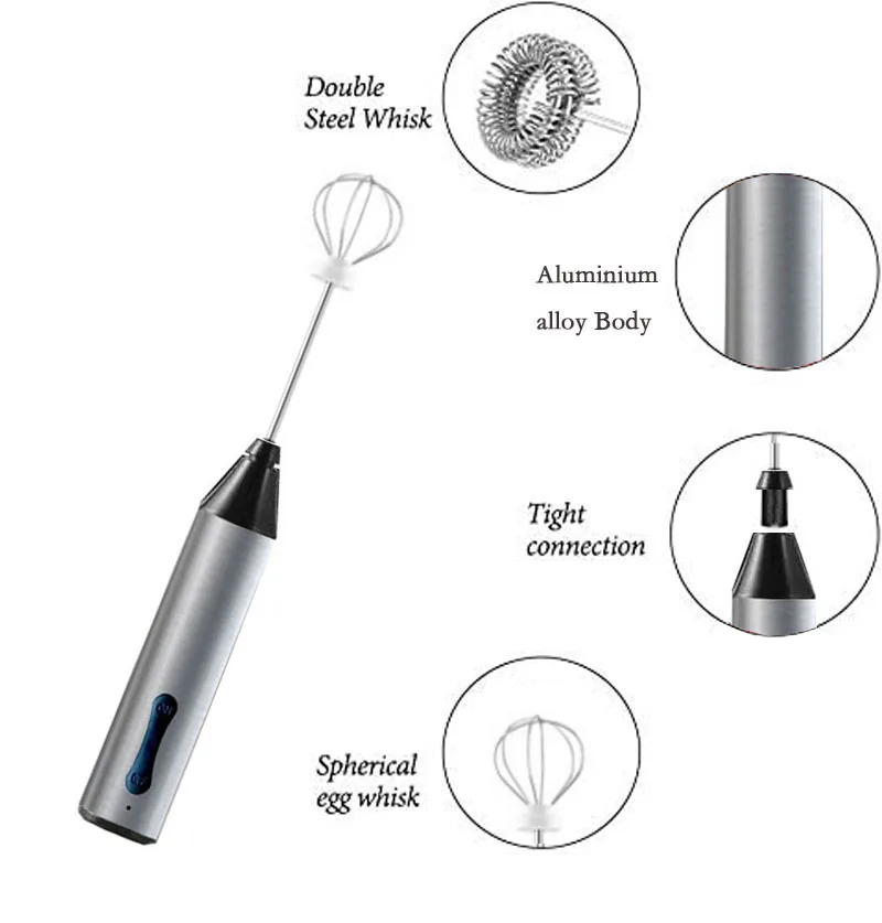 The Latest USB Speed Regulating Milk Frother Handheld Mini Rechargeable  Electric Egg Beater Latte Coffee Cake Baking Frother - Buy The Latest USB  Speed Regulating Milk Frother Handheld Mini Rechargeable Electric Egg