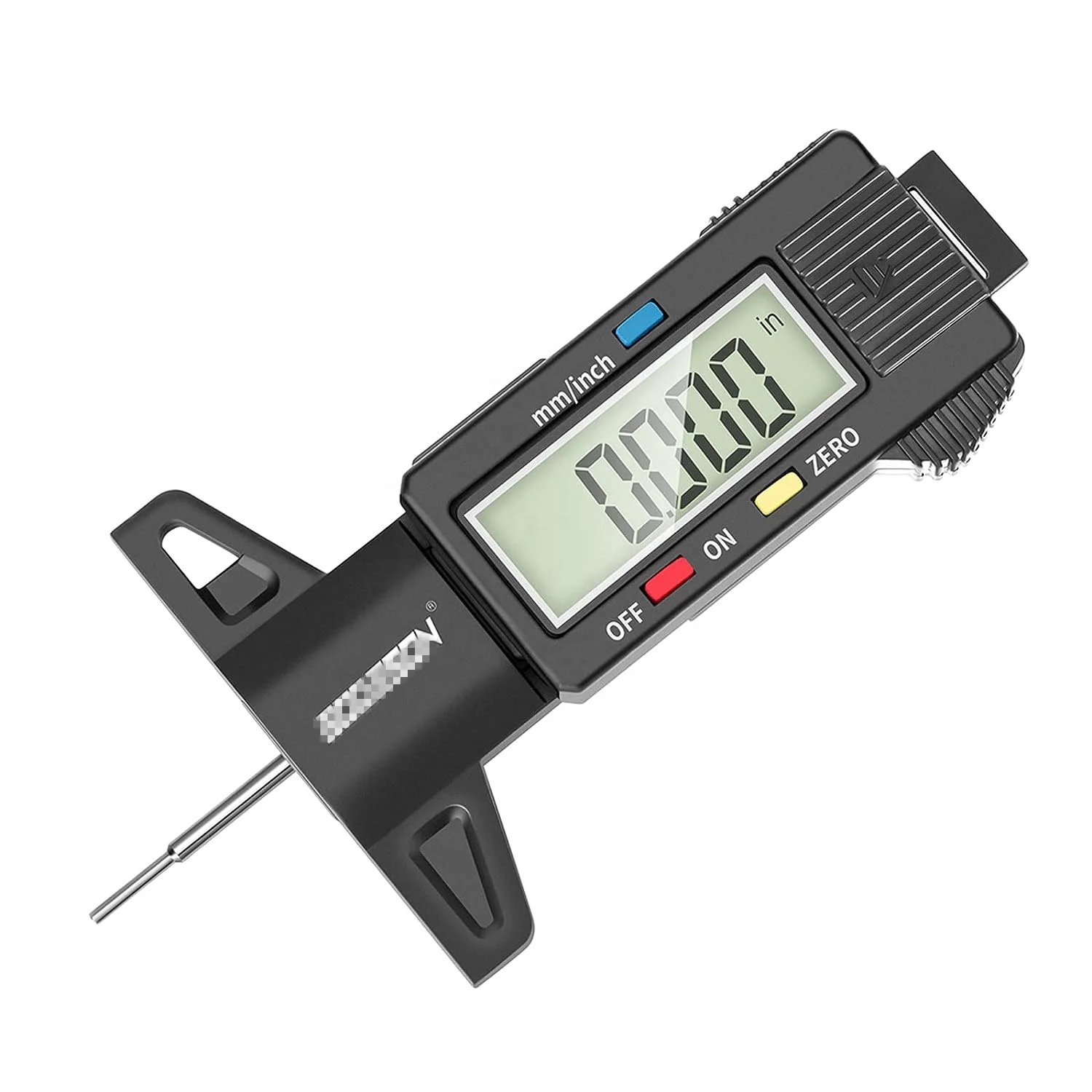 0-25.4mm/1inch Digital Tyre Tread Depth Gauge With Large LCD Display