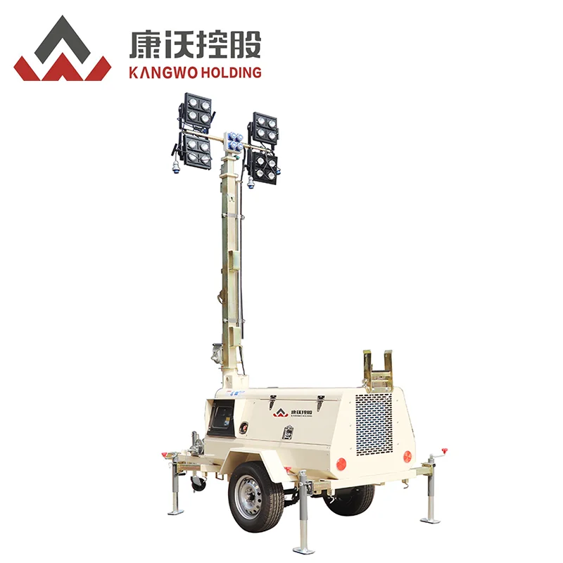 Solar Mobile Signal Lighting Garden Home Stack Light Towers