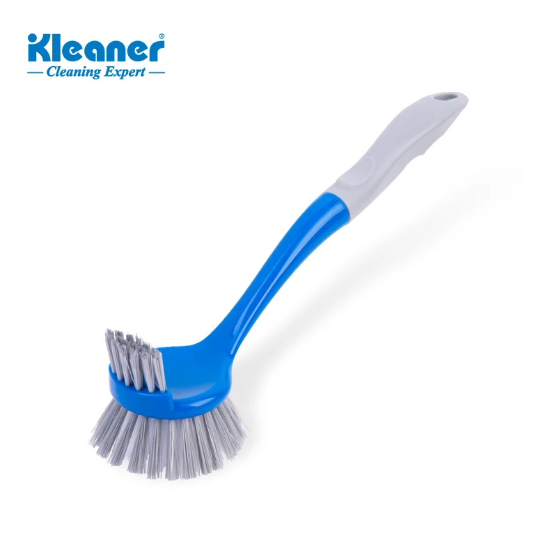 Kleane TPR Handle Cleaning Brush With  Dish Pot for Household