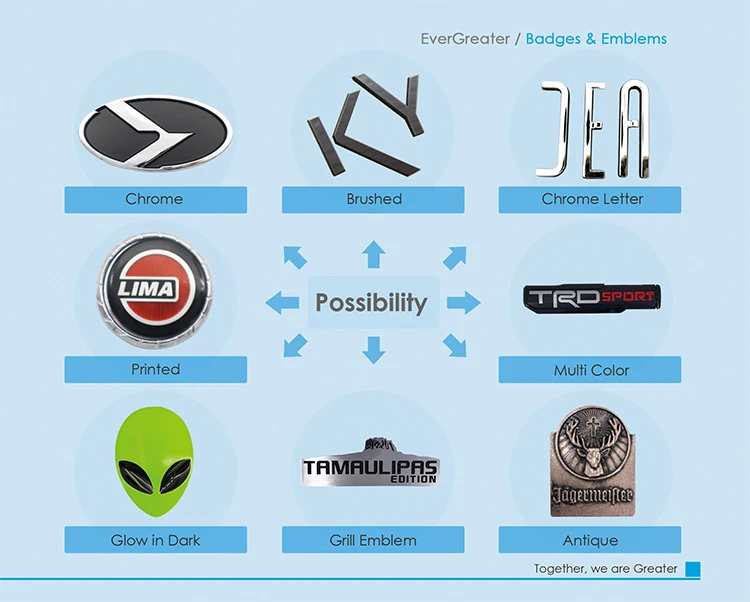 Car Emblem Auto Logo Plastic Waterproof Abs Car 3d Logo Make Your Own