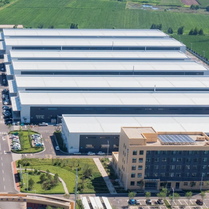 Two Storey Steel Building Prefabricated Steel Structure Warehouse Building Metal Building Structure