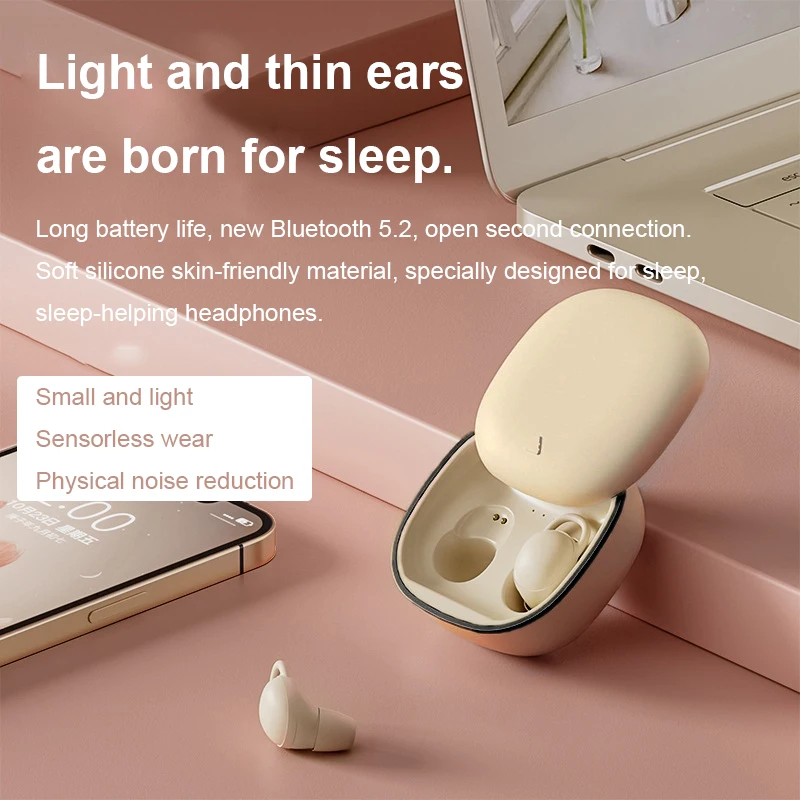 Sleep Headset Tws Wireless Running Sleep Special Sports Mini Amazfit Zenbuds Earphone Sleep for Ozlo Sleepbuds