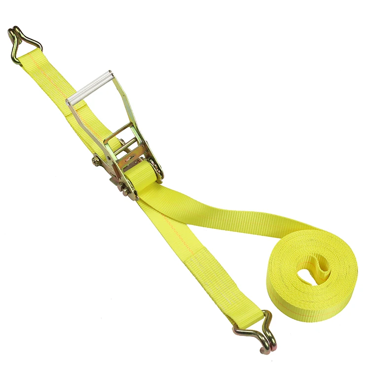 Factory Direct Ratchet Universal Tie Down Strap High Quality Green
