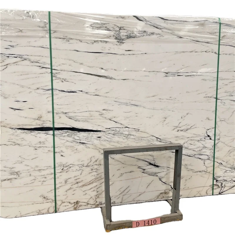 product white black slab marble white marble with black veins slab-0