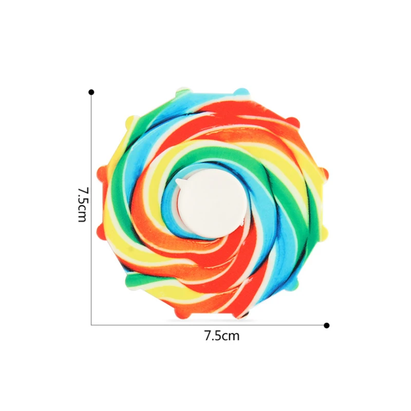 New Style Running Animation Dynamic Fidger Spiner Toys Cartoon Character Figet Stress Hand Fidget Spinner