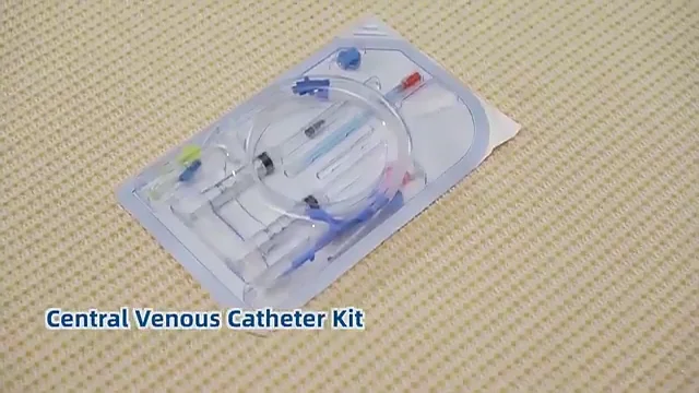 Tuoren Medical Central Venous Catheter Kit Single Double Triple Lumen Cvc Catheter Kit Triple