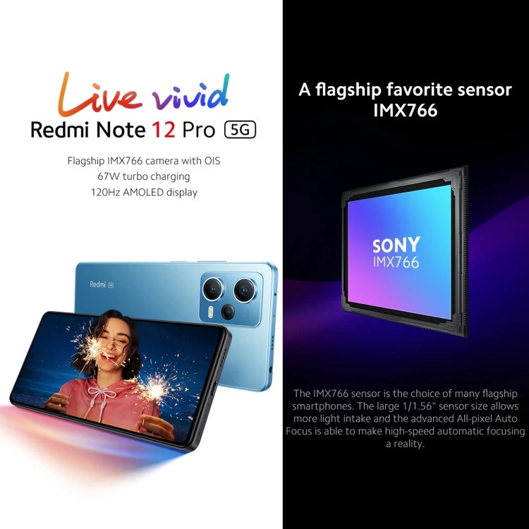 Xiaomi Redmi Note 12 Pro 5G 200MP Camera 5000mah Battery