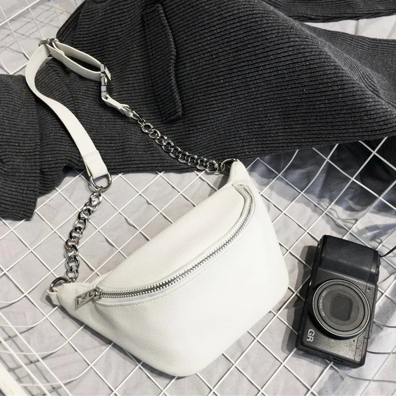 fanny pack with chain strap