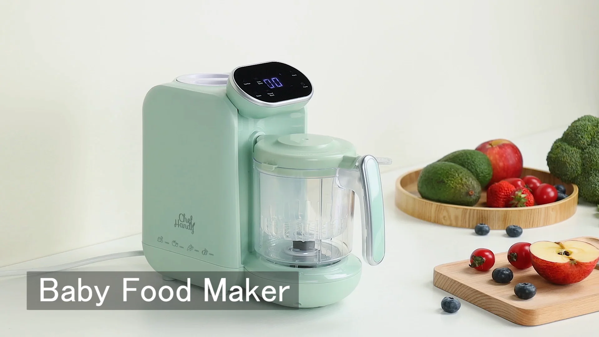 How To Use Chefhandy Baby Food Processor 