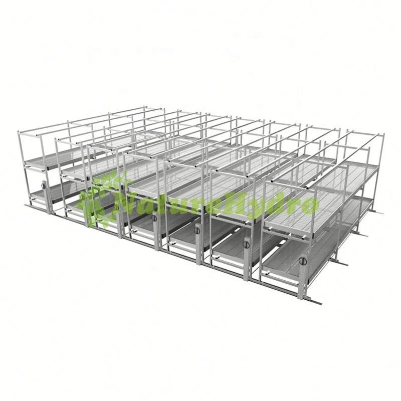 Multi Layer Grow Table Vertical Grow Rack Double Deck Shelves for Plants
