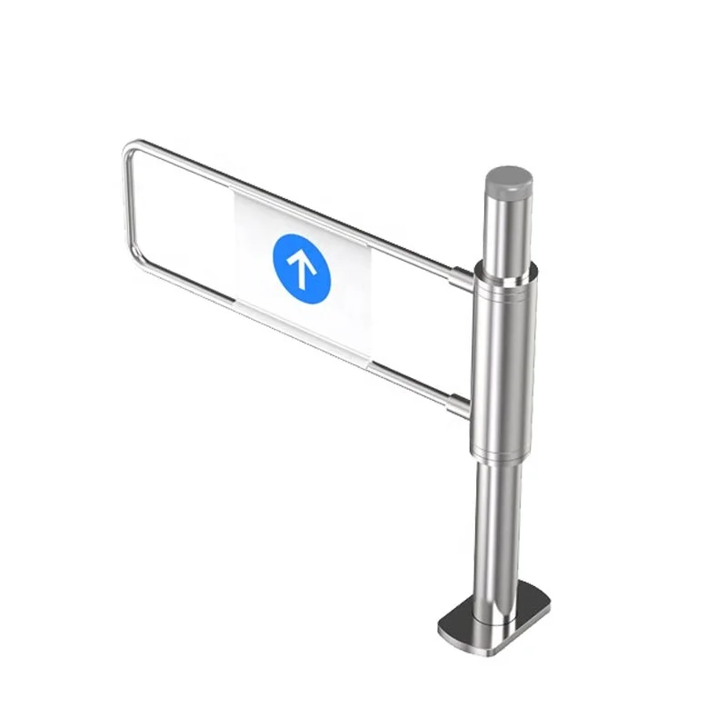 Automatische Schwungstor Einwegtür Edelstahl - Verstellbar 50-200 Cm Für Eingangsbereiche