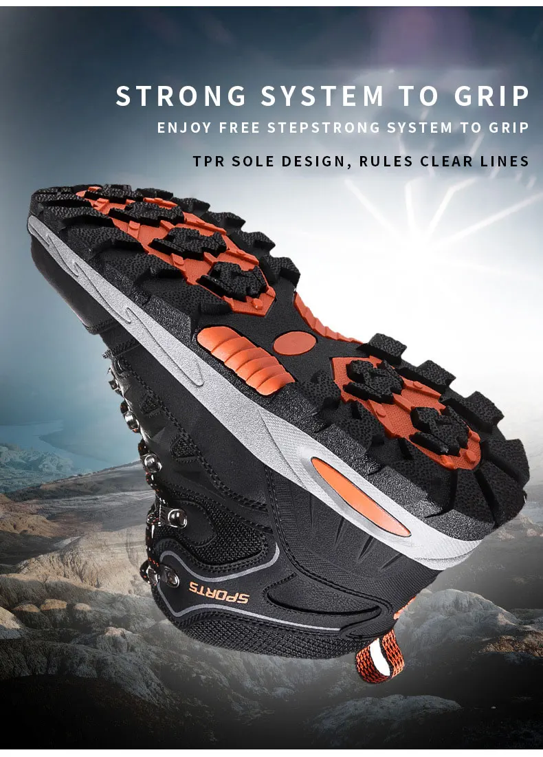 breathable air cushion board shoes hiking outdoor shoes