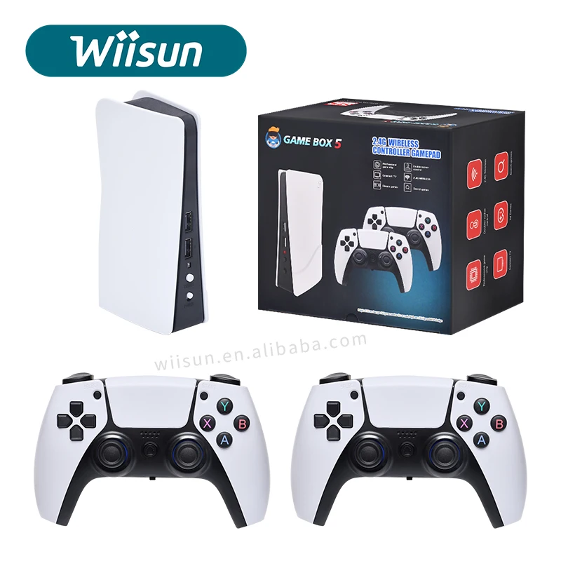 Game Box 5 - 4K Gaming Console with 30000 Games for PSP/PS1