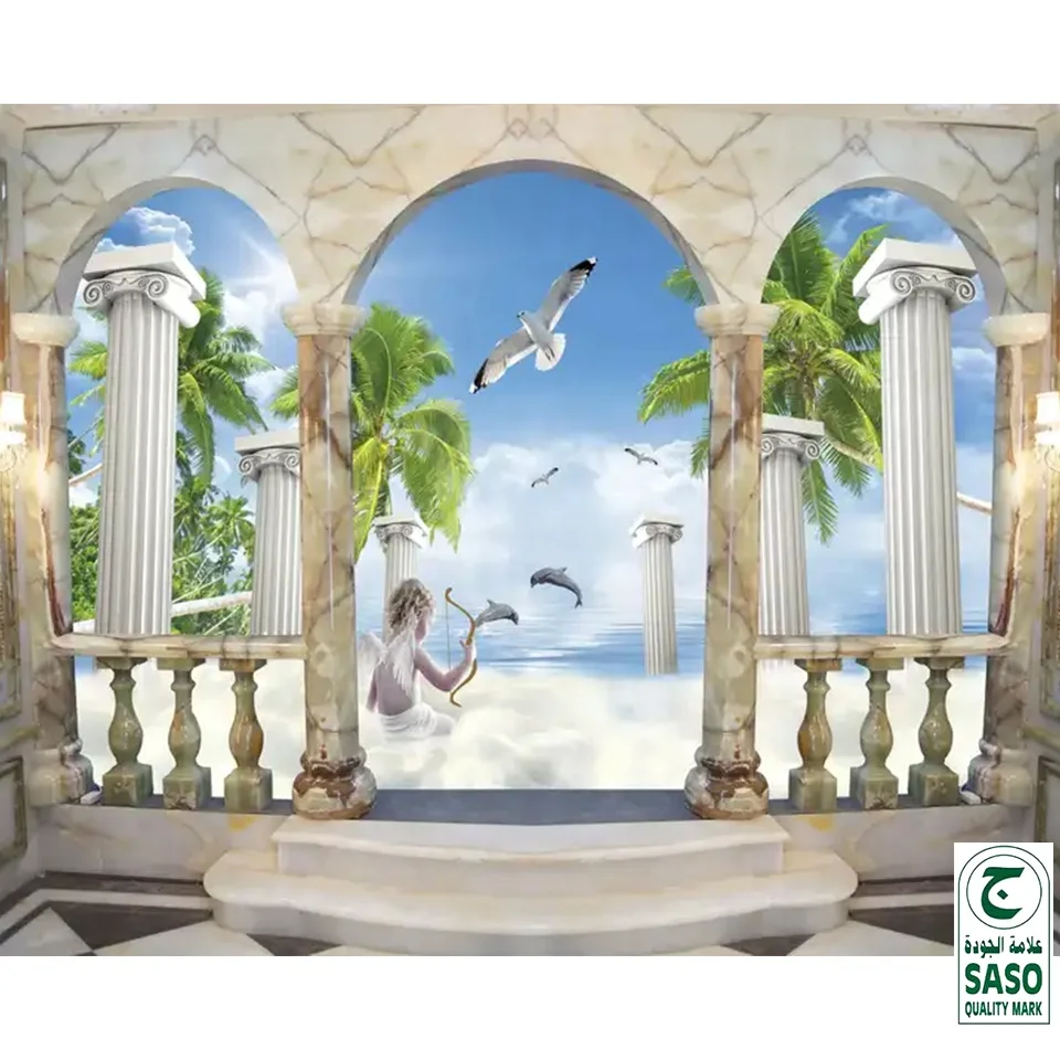 Customize Size Pattern 3d Ink Jet Printed Picture Decoration Ceramic Wall Floor Tiles Bathroom Design 3d Flooring Tiles