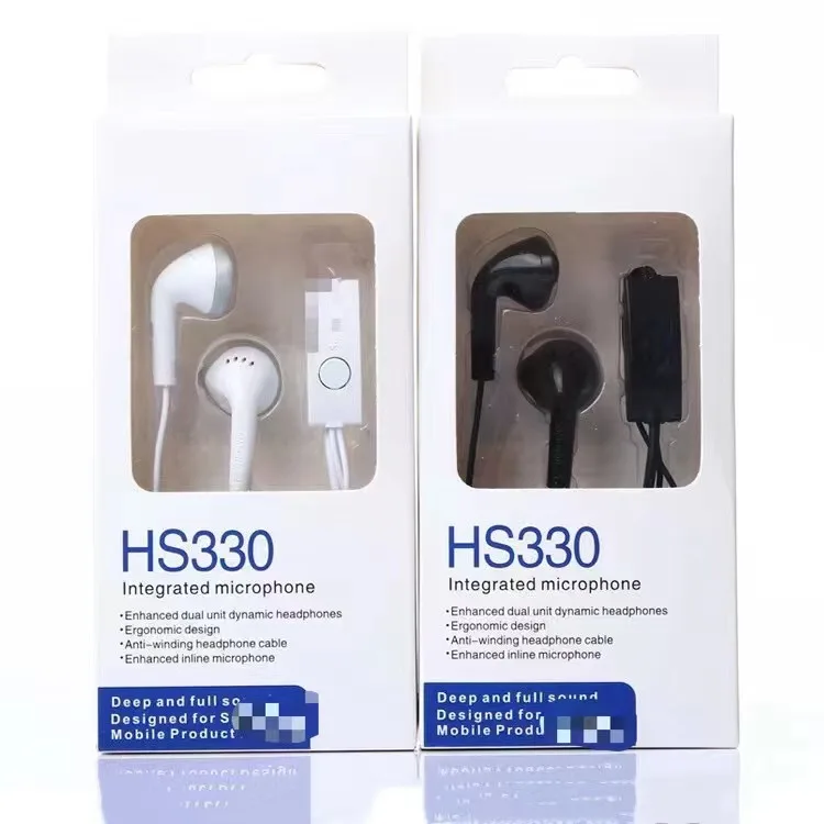 2024 Hight Quality Wholesale Price S5830 C550 Earphone With Mic, 3.5mm Jack In- Ear Headphones Headset Earphone for Samsung