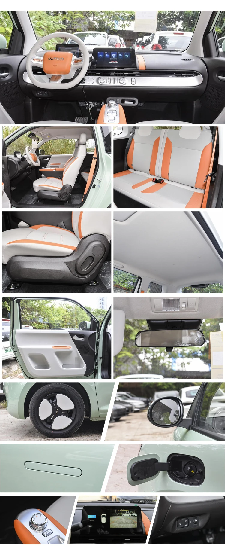 2023 Changan Lumin fashionable mini new energy electric vehicle  210 kilometers 301 kilometers mini e Changan Lumin factory