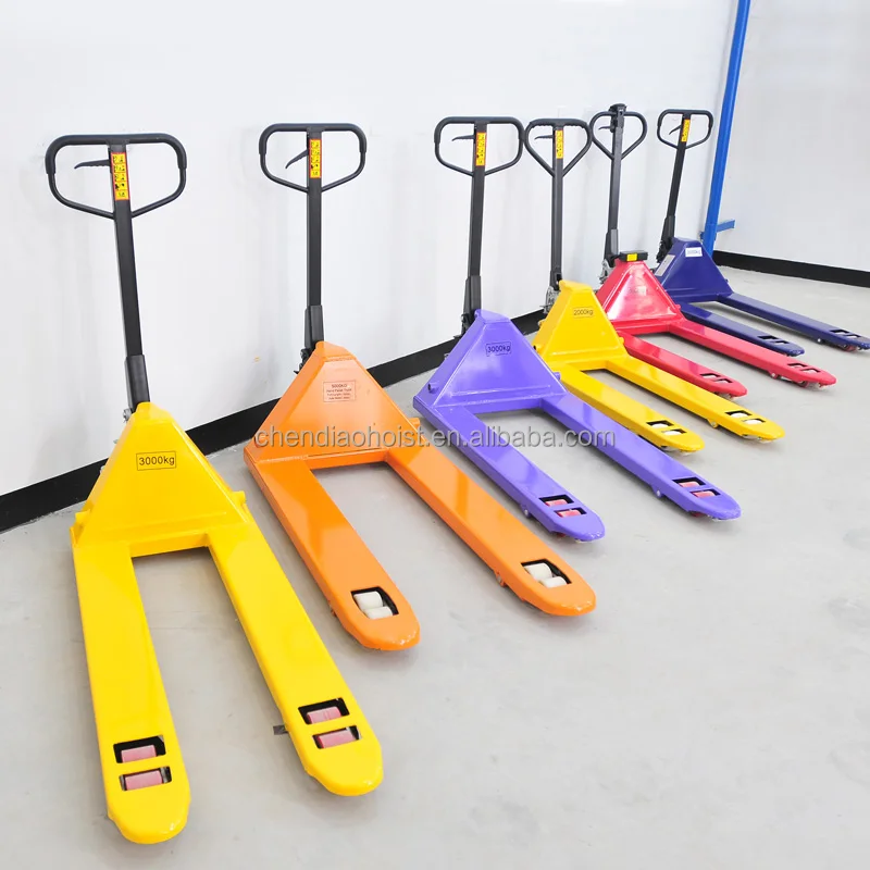 Chendiao Hand Pallet Truck For Sale 2500kg 3t Forklift Industrial Tire