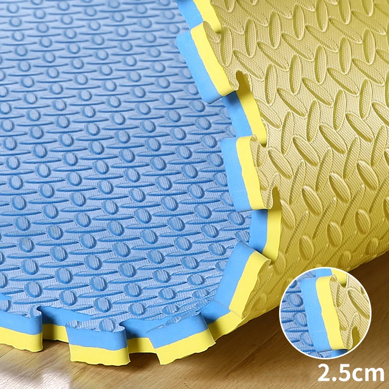 Gym Exercise Customized Judo Interlocking Tile Heavy Duty Colorful Sport Eva Rubber Foam Fitness Mat