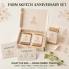 Farm Sketch Anniversary Set