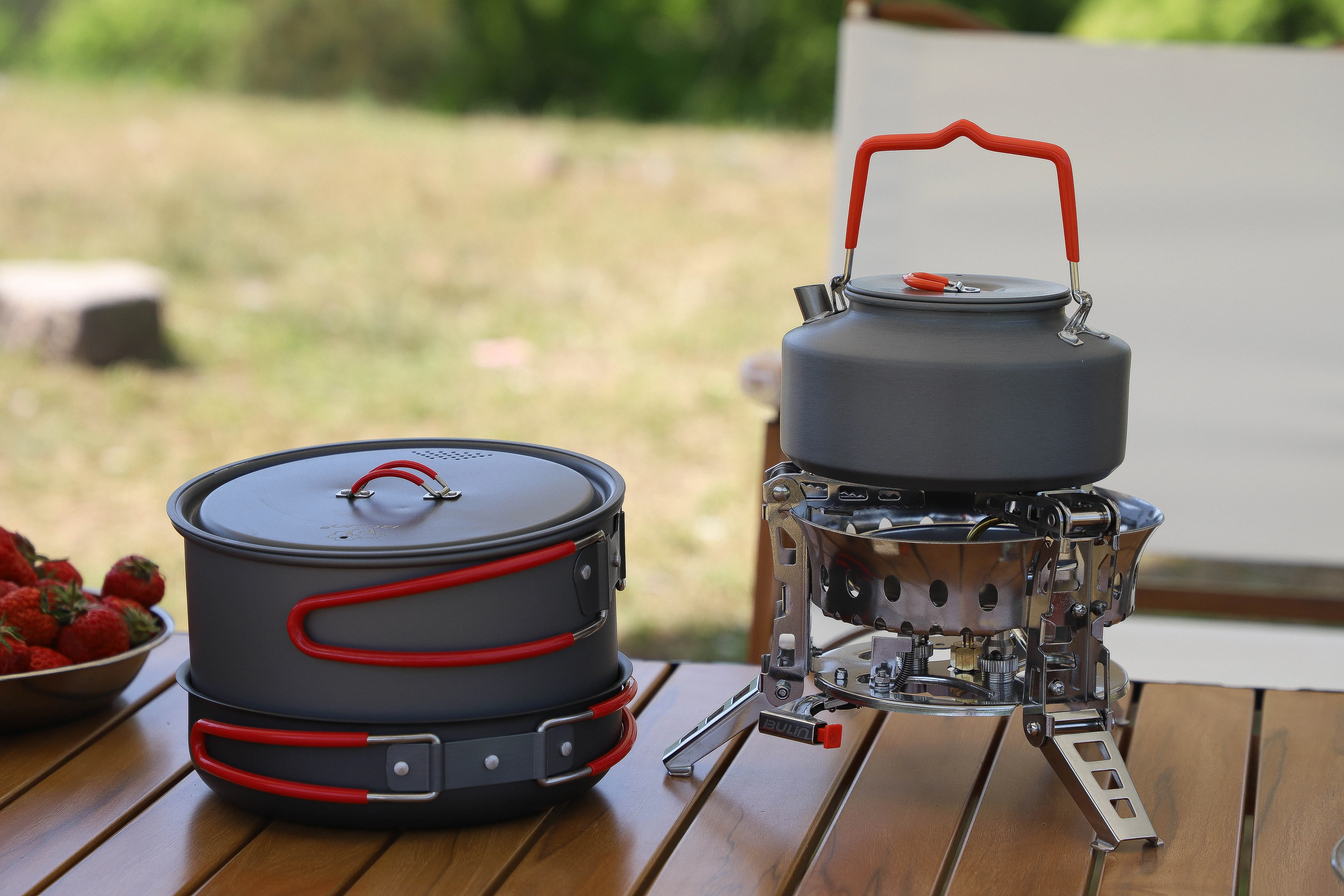 Fornello Campeggio LPG Fornello A Gas Vetro Temperato 9KW - Bruciatore Ghisa 13 Cavità, Per Esterno E Campeggio, LPG/NG Stufa A Gas Con Bombola Ventilata