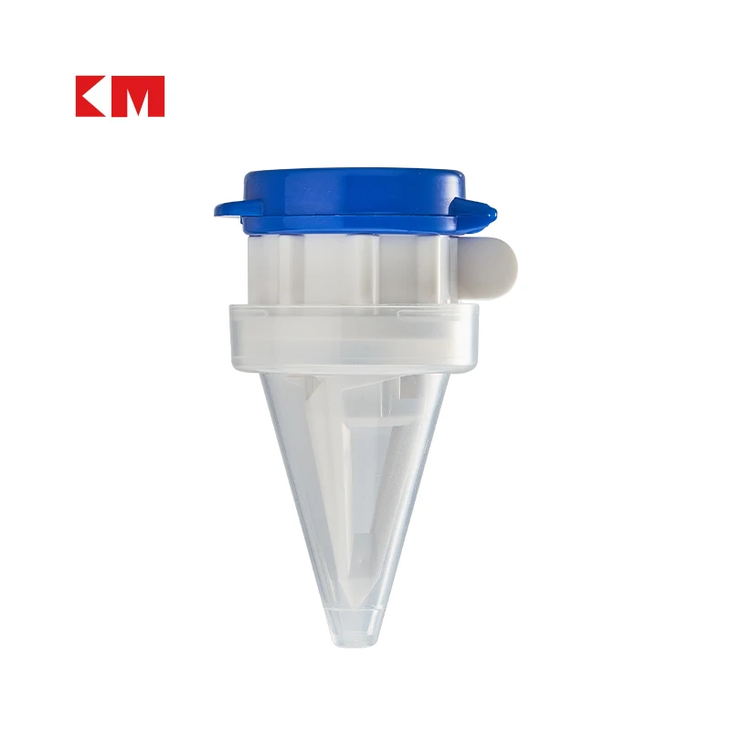 KM5179 Boxed Drink Deflector with Cover Anti-spill Drainer Boxed Milk Extension Nozzle