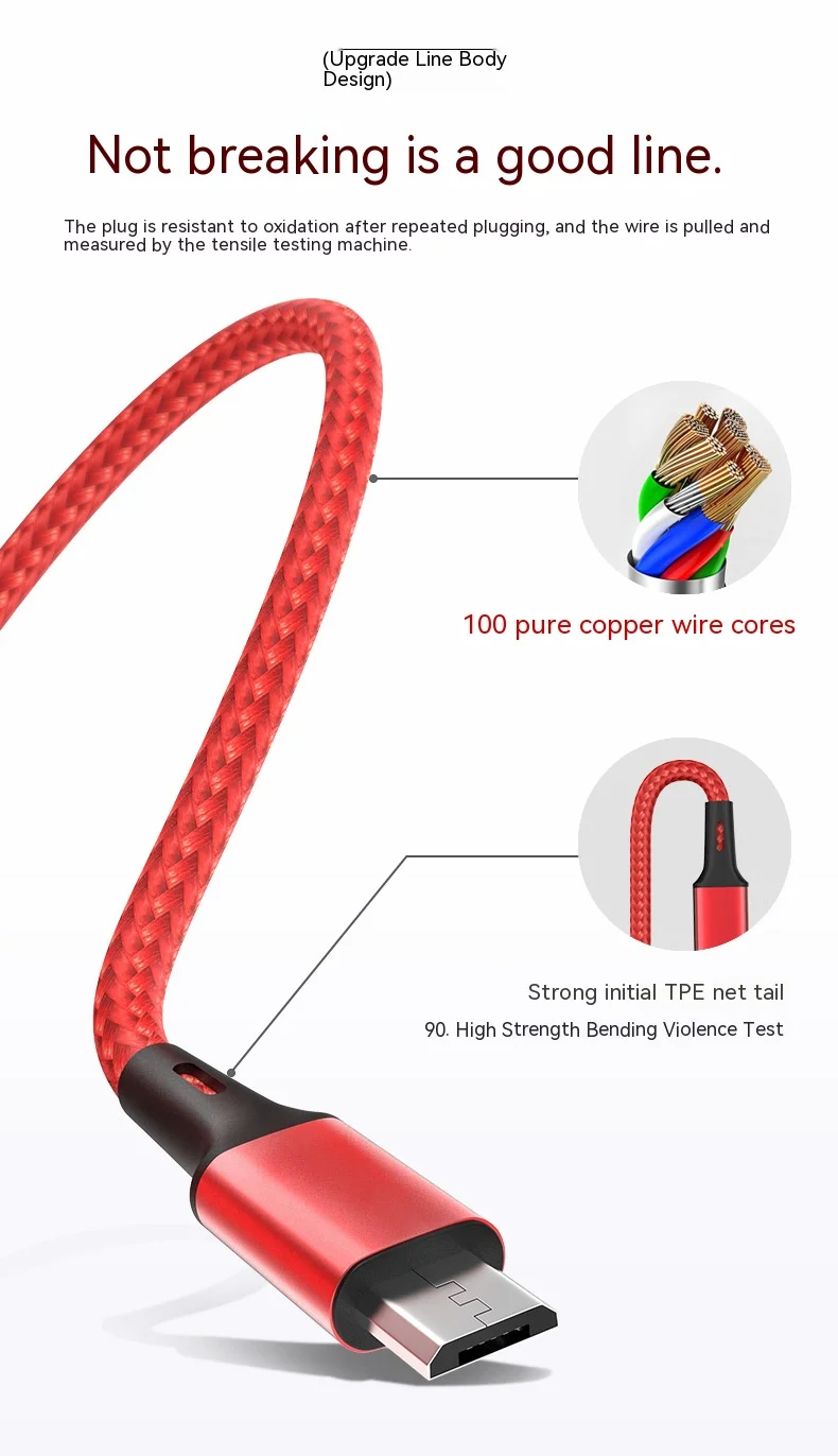 tow three data cable