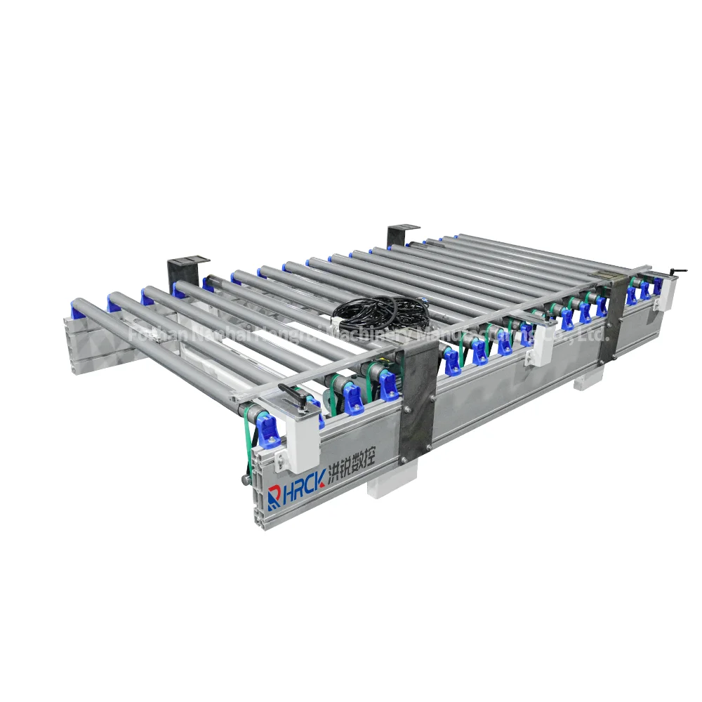 China Manufactured Expandable Flexible Motorized Rubber-Coated Roller Conveyor