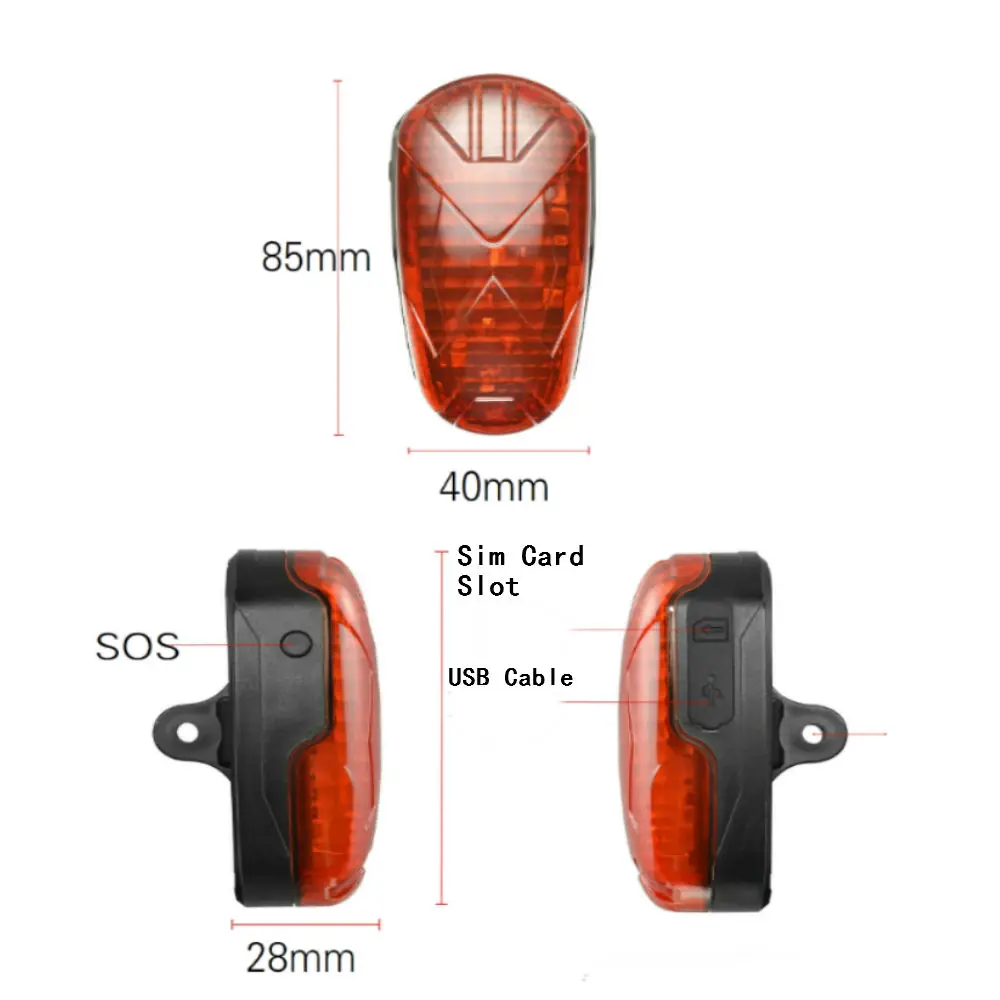 WINNES TK906 GPS Locator Bicycle Waterproof tracker for Wheelchair Mobile Phone Tracking Device Bicycle Gps Tracking Device