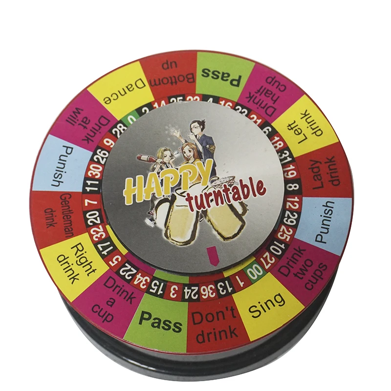 Электронная рулетка с чипами для питьевой игры