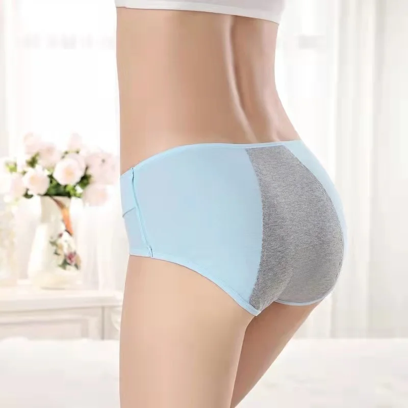 Wholesale Leak Proof Menstrual Panties Physiological Pants Women Underwear Period Cotton Waterproof  Briefs