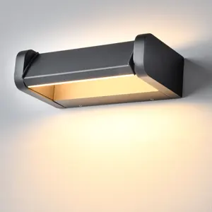 Vertak New Ip54 Waterproof Modern Lighting Outdoor Led Light Wall Lamp Nordic Porch Sconce Aluminum Alloy Hotel Wall Light