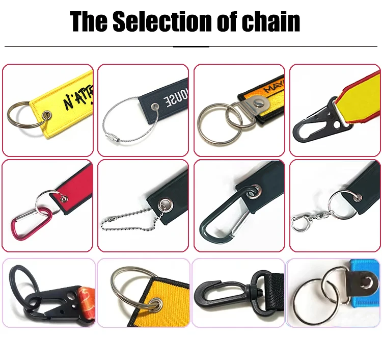 Chìa khóa được tùy chỉnh Lanyard Nylon Chìa khóa xe hơi sáng tạo được cá nhân hóa Lanyard Polyester Keychain Keychain xe máy 10