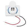 Alloggiamento bianco LED blu